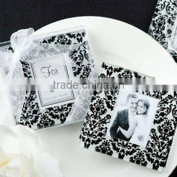 Glass Coasters Wedding Favors