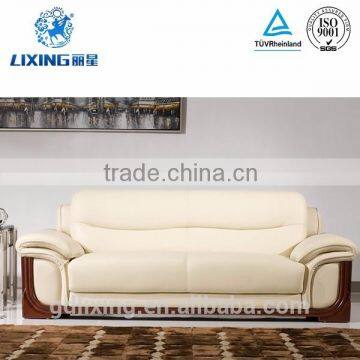 Commercial Living Room Furniture Leather Soft Sofa