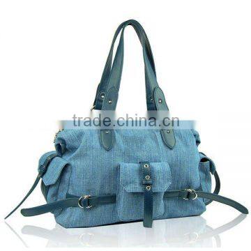 1368-2013 Latest Designer jeans handbags, New arrival denim tote bag