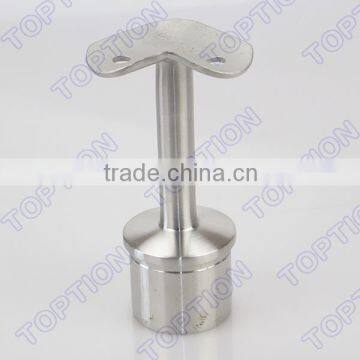 Stainless steel handrail balustrade round post support round corner handrail bracket