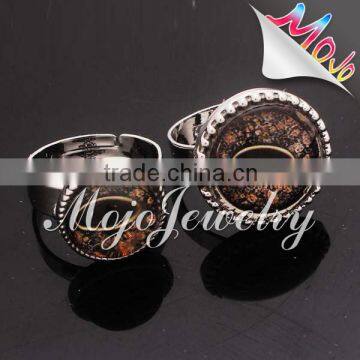 Tiger eye ring with cheap prices for promotional gifts