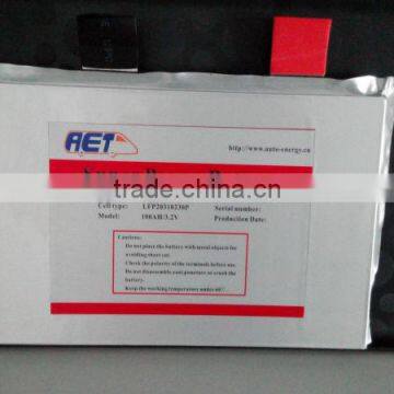 high capacity lifepo4 battery cell from xinyongfeng(AET)