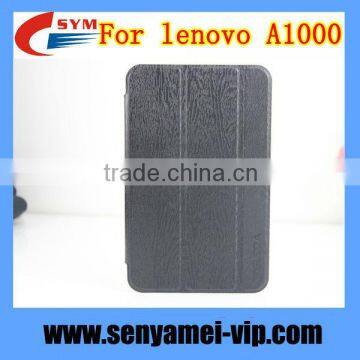 fashion style for lenovo A1000 case cover , leather for lenovo A1000