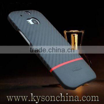 Carbon fiber bumper case for htc one m8