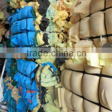 High quality polyurethane foam scrap compress in bale