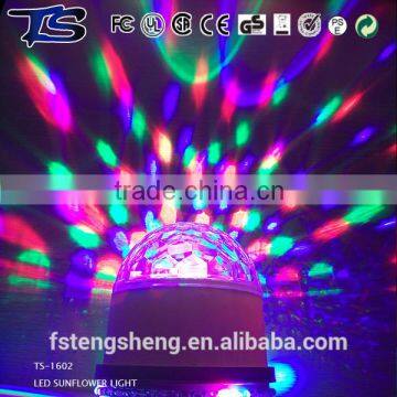 Made in China LED crystal magic ball light mini rgb stage light for KTV club disco light ball