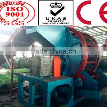 Radial waste Tire shredder machine with 2000kg/h capacity tire shredding machine Tire cutting tool