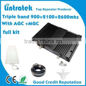 2g /3g /4g signal booster/repeater,900/2100/2600 signal repeater ,3g 4g lte repeater