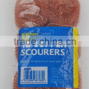 12pc copper mesh scourer set