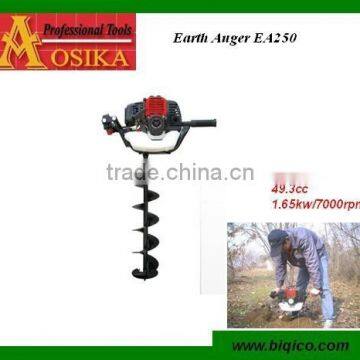 petrol earth auger 49.3cc garden tools with CE SAA EMC GS certificate