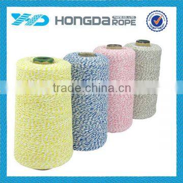 4ply multi colored cotton cord for box packing