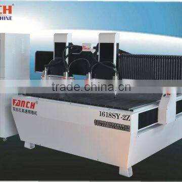 cnc router for furniture parts batch product /2.2kw spindles/AC servo motors /Ball screw transmission/ 3 axis dust proof system