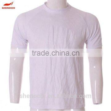 2015 china manufacturer wholesale custom cheap plain white t-shirt wholesale