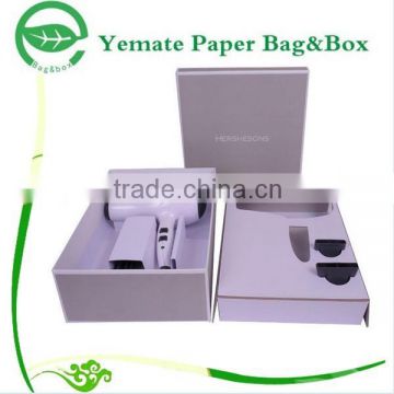 luxury design sleeve and tray blower cardboard paper packaging storage box