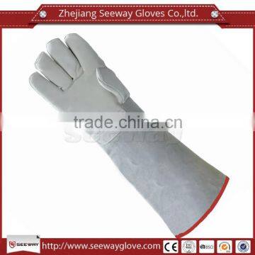 Seeway Extreme Heat Resistant Welding Gloves Industrial Pure Cowhide Leather Hand gloves