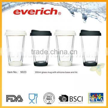 Clean china OEM hot sales factory made glass bottle 350ml