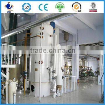 Edible oil making machine, rice bran oil refineries equipment with PLC