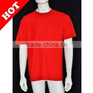 promotion blank cotton/polyester t shirt