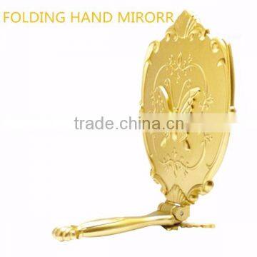Single Side Foldable Portable Handheld Makeup Hollywood Mirror photo-2