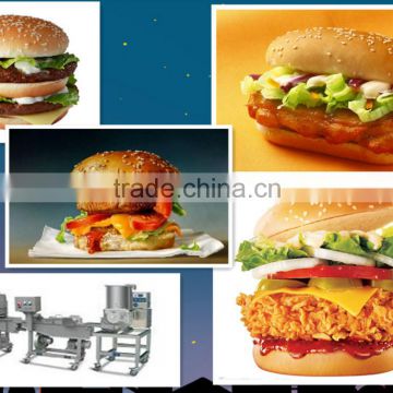 Fresh hamburger processing line