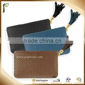 2014 Hot Fashion leather Purse,zipper leather Purse