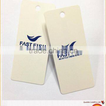 Beautiful Clothing Hangtag Tag Label Paper Hangtag Swing tag Fashion for Garment Wholesales