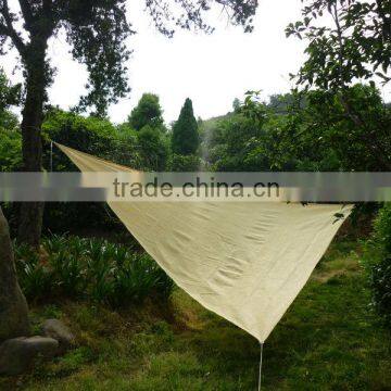 HDPE outdoor triangle sunshade sail carport