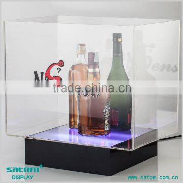 Brand Pormotie Illuminated Wine Bottle Liquor Displays