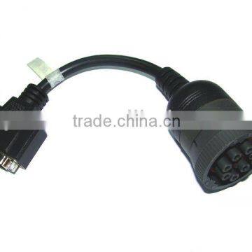OBD2 Interface Truck J1939 9pin to DB15 Male Cable