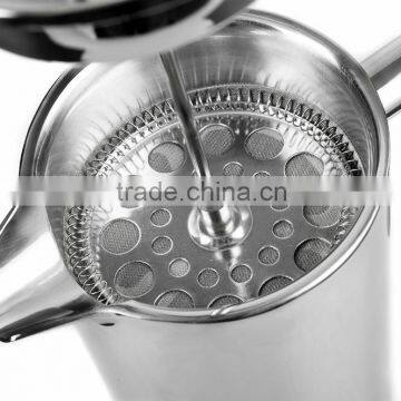 New Arrival Double Wall Stainless Steel Coffee Press Pot photo-3