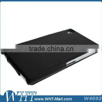 For Sony Xperia Z1 L39h Litchi Leather Flip Mobile Phone Case, New Products Leather Case for Xperia Z1 L39h photo-4