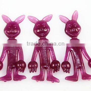 Cute and Humurous Sticky Rabbits Toys. photo-3