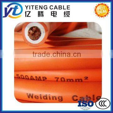 Flexible Copper/CCA Rubber Insulation Electric Welding Cable 2015 hot sale Best Price
