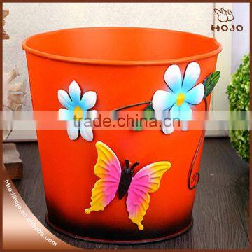 iron flowerpot for home decoration