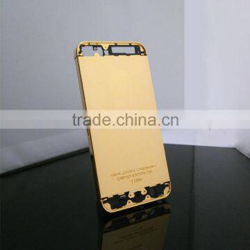 gold for iphone 5s housing ,back cover for iphone 5s