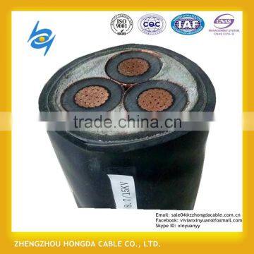 33kv XLPE 3 core power cable price for medium voltage