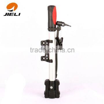 distinctive medium size portable plastic with foot stool JL9532 for MTB and Road bike mini hand pump