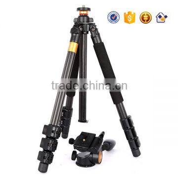 Q472 Carbon Fibre 1550MM Lightweight Digital Tripod Stand for Video & DSLR Photographic Tripod monopod for spray gun