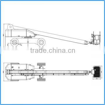 30M SINOBOOM Hydraulic Lift Drive / Actuation and Articulated Lift Lift Mechanism Arm Hydraulic Aerial Work Platform for Sale photo-2