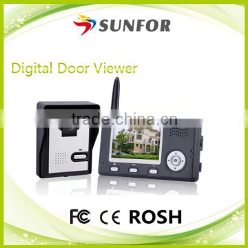 3.5" wireless wifi video doorphone with audio ---WDP351