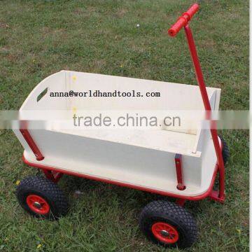 Woody Wagon Pull Along + Canopy- Flyer Cart Radio Trailer Quality Choice photo-5