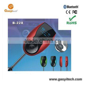 BQB A2DP bluetooth in car handsfree car kit fm transmitter