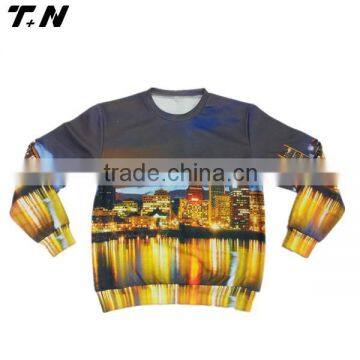 Colorful Crewnceck Sweatshirt ,Sublimation Custom Cheap Men's Sweatshirt Wholesale photo-3