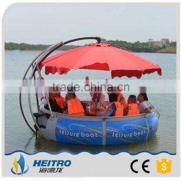 HEITRO water sport park PE material BBQ donut boat (6 persons type)