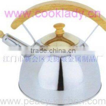 2.5litre stainless steel whistling kettle(tea kettle,teapot)