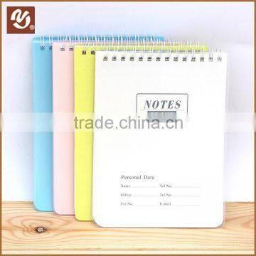 2016 Fancy A5 Plastic Notebook Spiral Bound photo-2