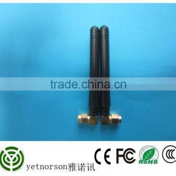 wholesale 315Mhz with 1/4 wave dipole SMA rubber antenna right angle