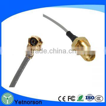 Mini PCI U.FL / IPX to RP-SMA Female Jack Pigtail Cable For PCI Wifi Card 10cm photo-4
