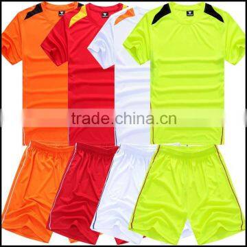 Wholesale custom new design fashion soccer wear and soccer uniform set