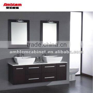 2013 Sell Modern Solid wood Bathroom furnitre (High Quality with Warranty)